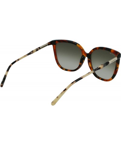 Women's L963s Butterfly Sunglasses Light Havana $29.72 Butterfly