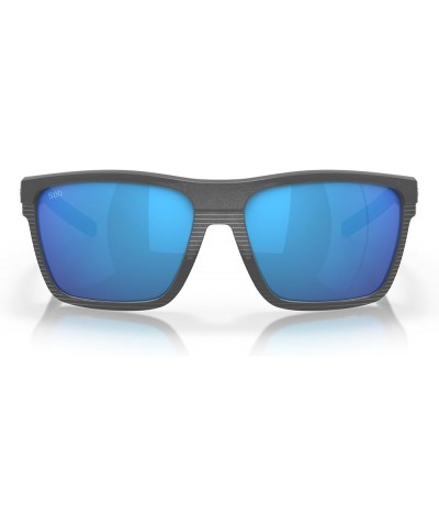 Men's Pargo Aviator Sunglasses Net Dark Grey/Grey Blue Mirrored Polarized-580g $81.05 Sport