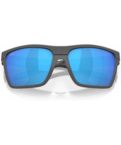 Men's Pargo Aviator Sunglasses Net Dark Grey/Grey Blue Mirrored Polarized-580g $81.05 Sport