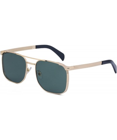 Fashion Square Frame Outdoor Sunglasses for Men and Women (Color : B, Size : 1) 1 F $16.38 Designer