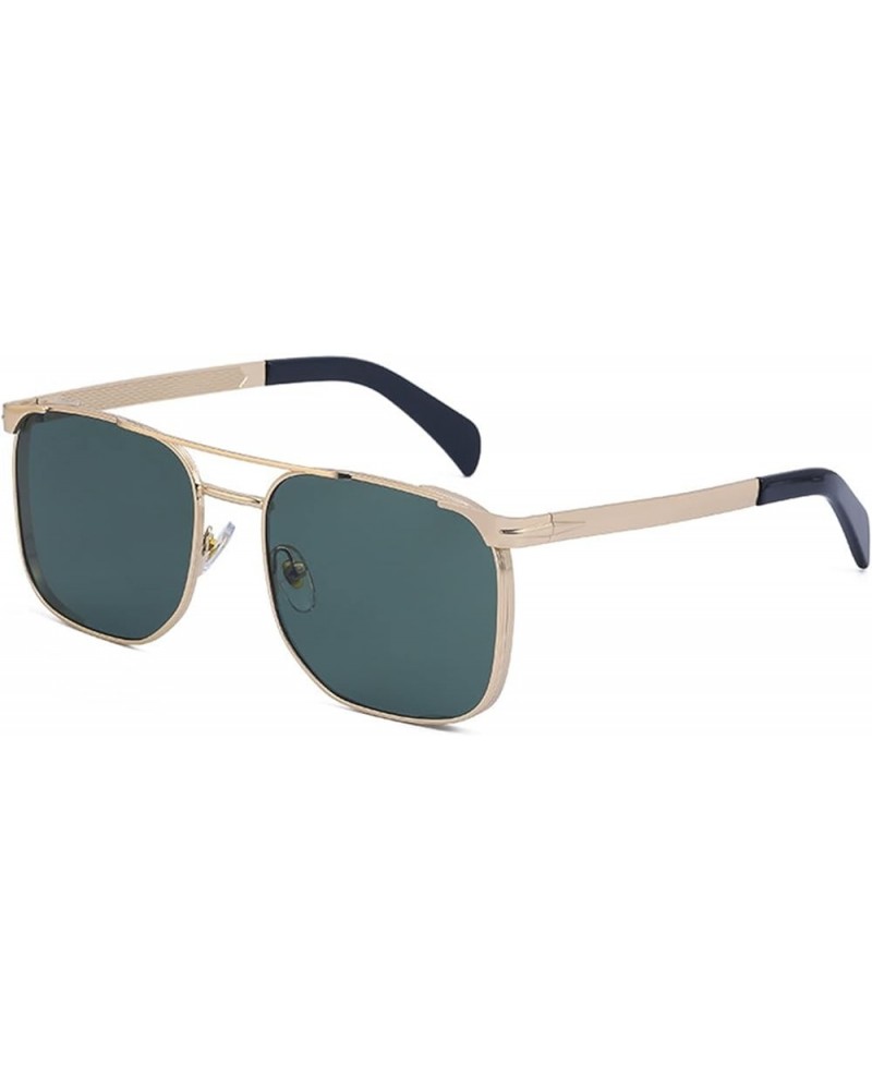 Fashion Square Frame Outdoor Sunglasses for Men and Women (Color : B, Size : 1) 1 F $16.38 Designer