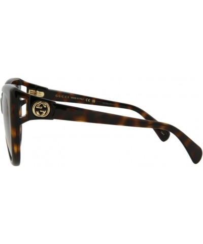 Gradient Brown Butterfly Ladies Sunglasses GG0877S 002 56 $89.87 Oversized