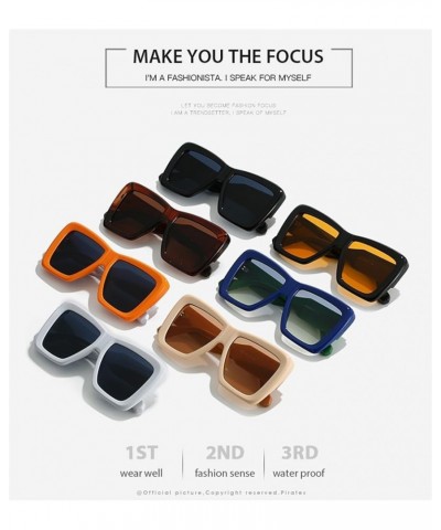 Large Frame Trendy Sunglasses For Men And Women G $9.35 Designer