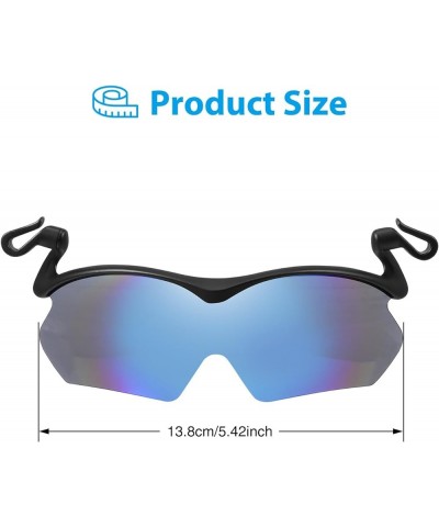 Outdoor Polarized Sunglasses, Fishing Cycling Traveling Flip Cover UV Protection Sunglasses Blue $10.25 Designer