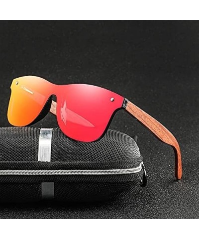 Polarized Sunglasses Wood Sunglasses Men Women Bamboo Sun Glasses for Men Women Eyewear 1-kp1586-c3 $12.47 Rectangular