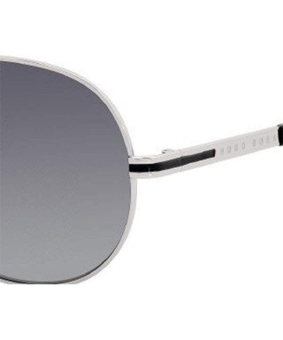 Unisex 0397/P/S Polarized Sunglasses Palladium Black w/Gray Shaded Lens $58.55 Round