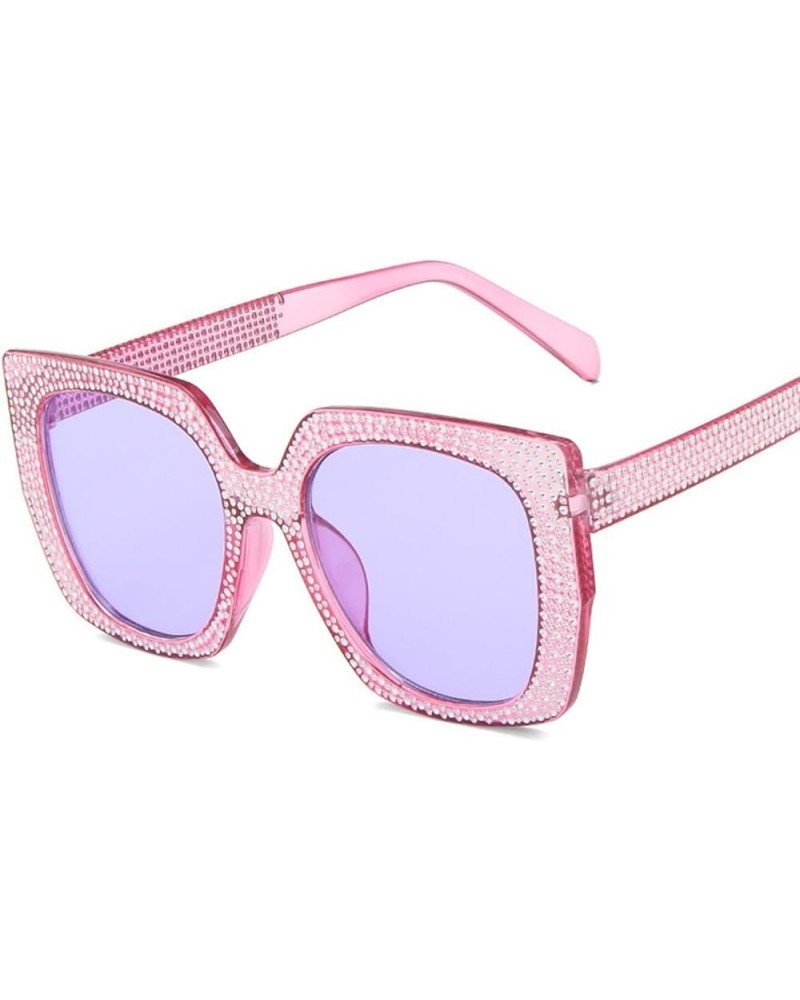 Large Frame Square Sunglasses Fashion Retro Sunglasses for Men and Women (Color : A, Size : 1) 1 F $16.00 Designer