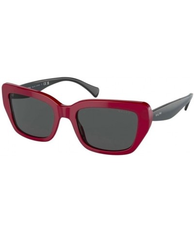 Ralph RA 5292 Shiny Red/Dark Grey 53/19/145 women Sunglasses $36.26 Designer