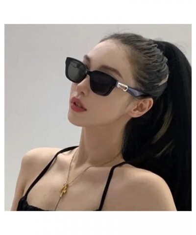 Fashion Street Shooting Decorative Sunglasses Men and Women Outdoor Vacation (Color : E, Size : 1) 1 H $16.15 Designer