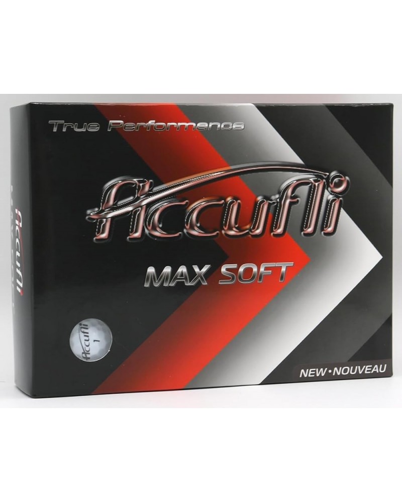 Max Soft Golf Balls Glossy White 12PK $21.60 Designer