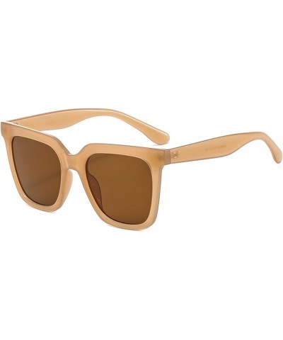 Large Frame Retro Vacation Beach Decorative Sunglasses for Men and Women (Color : 3, Size : 1) 1 4 $12.01 Designer