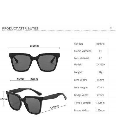 Large Frame Retro Vacation Beach Decorative Sunglasses for Men and Women (Color : 3, Size : 1) 1 4 $12.01 Designer