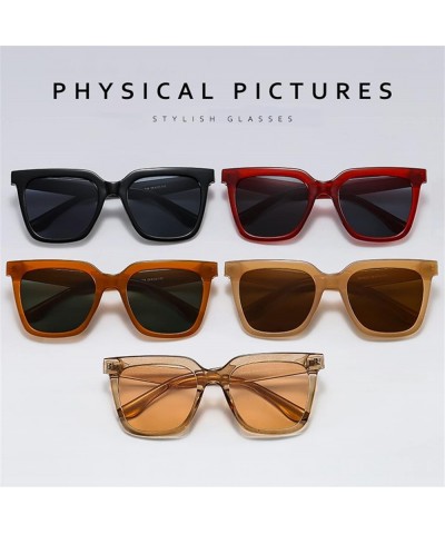 Large Frame Retro Vacation Beach Decorative Sunglasses for Men and Women (Color : 3, Size : 1) 1 4 $12.01 Designer