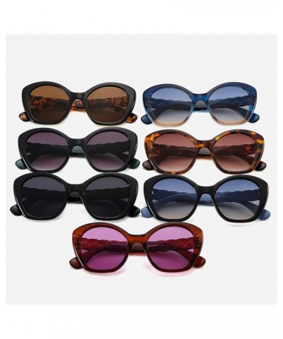 Street Shot Men and Women Decorative Sunglasses Outdoor Vacation (Color : D, Size : Medium) Medium E $18.74 Designer