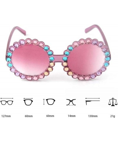 Street Shooting Party Sun Sunglasses Decorative Sunglasses (Color : C, Size : Medium) Medium D $15.14 Designer