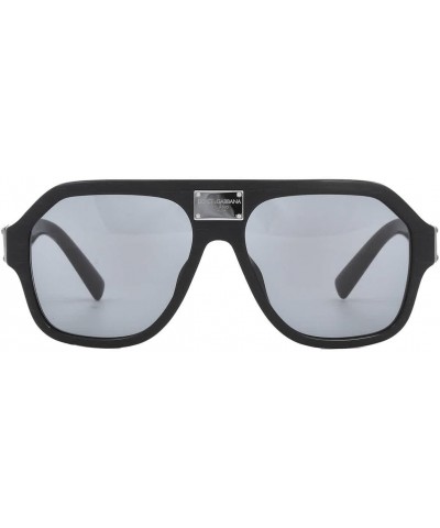 Sunglasses DG 4433 F 282087 Brushed Black Dark Grey $76.64 Designer