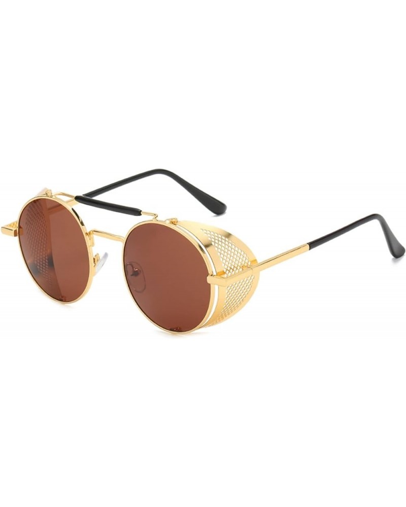 Punk Retro Men and Women Fashion UV400 Sunglasses (Color : 7, Size : 1) 1 4 $15.82 Designer