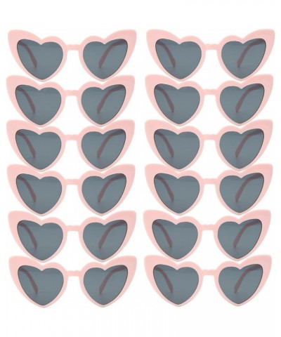 12 Pairs Bachelorette Party Sunglasses Heart Shaped Sunglasses Party Decorations Bridesmaid Proposal Gifts Women girl Pink $1...