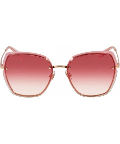 Sierra Pink Gradient Butterfly Ladies Sunglasses BL7053 A30 $22.53 Designer