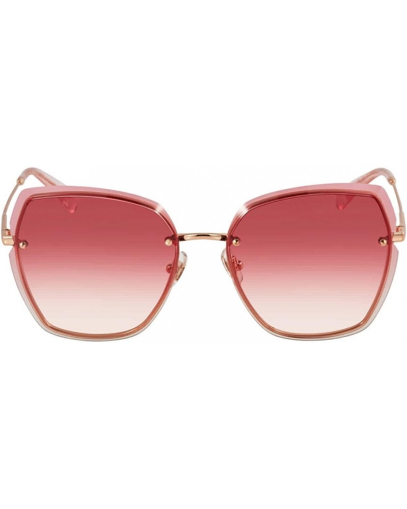 Sierra Pink Gradient Butterfly Ladies Sunglasses BL7053 A30 $22.53 Designer