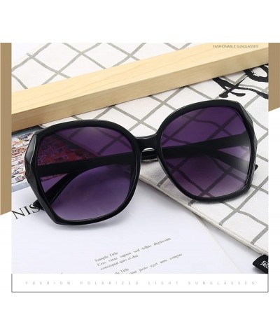 Large Square Frame Woman Driving Sunglasses Commuter Trend UV400 Sunglasses Gift F $14.52 Square