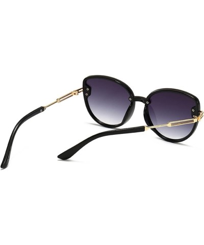 Woman Large Frame Cat Eye Outdoor Sunglasses (Color : A, Size : 1) 1A $14.97 Designer