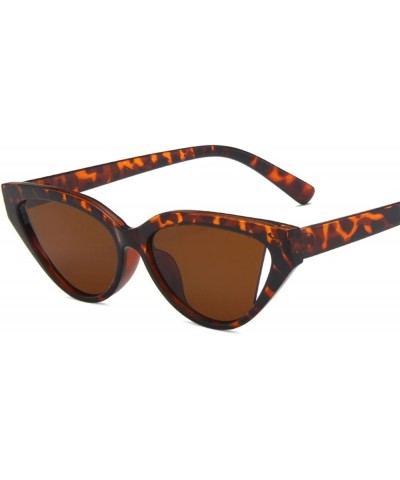 Cat Eye Retro Triangle Sunglasses Fashionable Men and Women Decorative Sunglasses (Color : A, Size : 1) 1 C $20.08 Designer