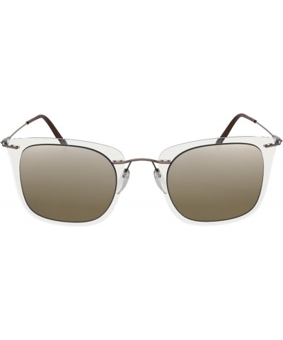 Silhouette INFINITY Sunglasses Collection, 8161, 8695, 8696, style may very Square Dark Brown Silky Matte / Earth Grad Lenses...