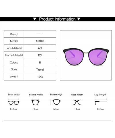 Large Frame Fashion Sunglasses for Men and Women Outdoor Vacation Driving Sunglasses (Color : B, Size : 1) 1 G $14.19 Designer