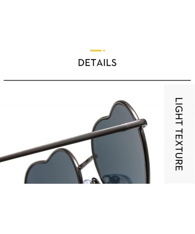 Cute Love Sunglasses for Men and Women (Color : A, Size : 1) 1 D $15.04 Designer