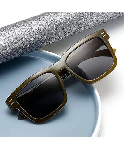 Men Sunglasses Vintage Male Square Sun Glasses Sunglass Retro 01 $11.34 Rectangular