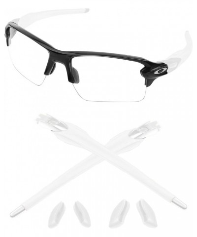 Replacement White Temples Arms For Oakley Flak 2.0 OO9188 Sunglasses - Options White $15.70 Goggle