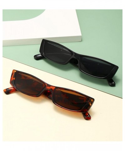 Small Frame Hip-hop Square Shades for Men and Women Retro Decorative Sunglasses (Color : E, Size : 1) 1 C $15.30 Designer