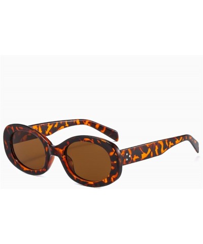 Retro Oval Frame Fashion Holiday Photo Decorative Sunglasses for Men and Women (Color : A, Size : 1) 1 E $14.33 Designer