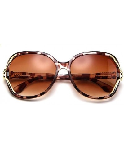 Fashion Women Rose Big Frame Retro Sunglasses Glasses Travel Outdoor Elegant Sunglasses D $18.63 Oval