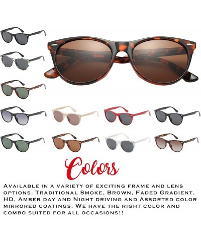 Polarized Sunglasses for Women Retro Classic Cateye Sunglasses for Women, UV Protection for Driving & Fishing Christmas Red |...