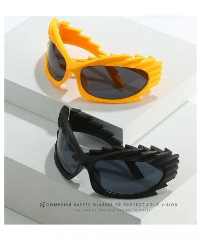 Wacky Riding Punk Sports Men and Women Fashion Trend Sunglasses (Color : F, Size : 1) 1 H $17.13 Sport