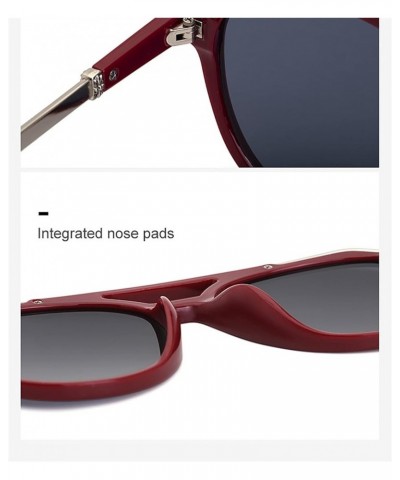 Retro Men and Women Street Sunglasses Outdoor Sun Shading Beach (Color : C, Size : Medium) Medium B $16.50 Designer