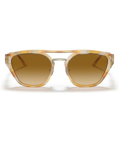 Man Sunglasses Black Frame, Dark Brown Lenses, 51MM Yellow Tortoise $72.10 Rectangular