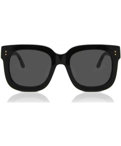 Li River Square Sunglasses 4DM Black 54mm $92.40 Square