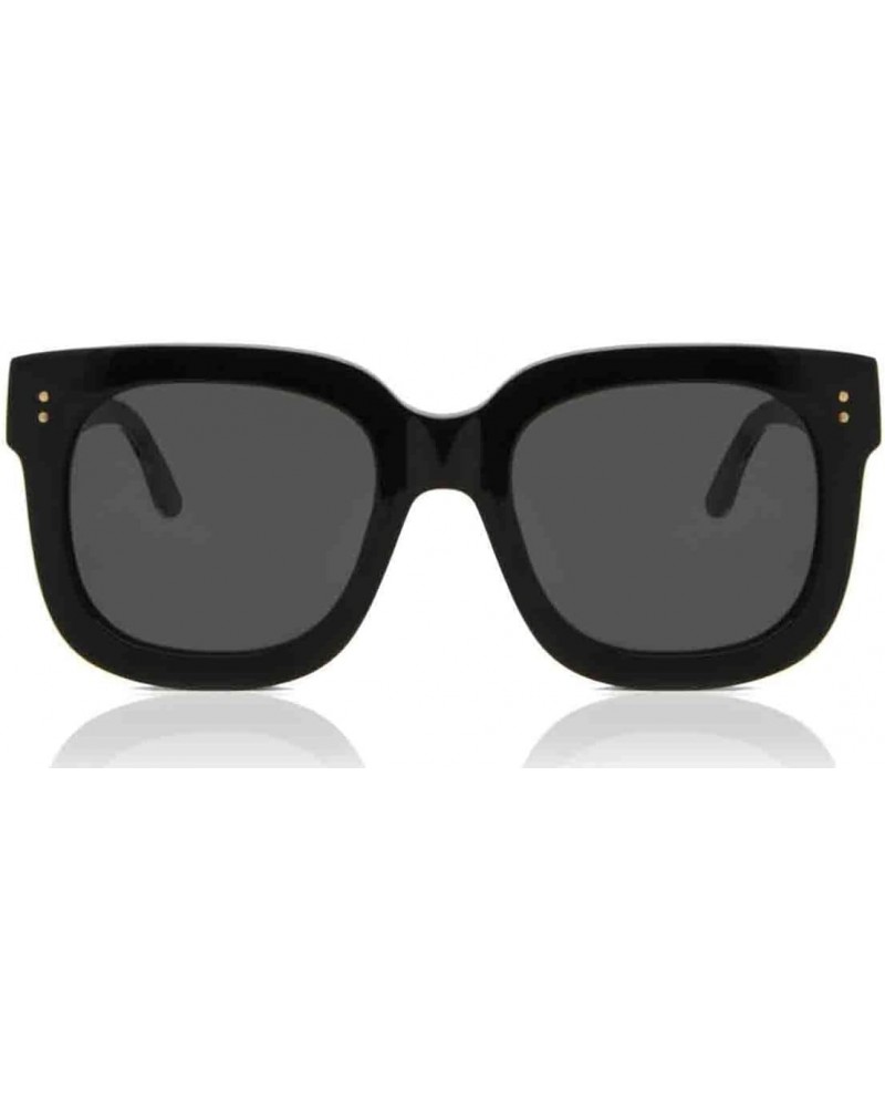 Li River Square Sunglasses 4DM Black 54mm $92.40 Square