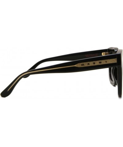 Li River Square Sunglasses 4DM Black 54mm $92.40 Square