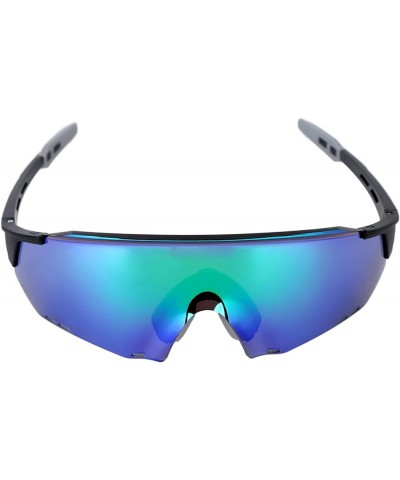 Polarized Sports Glasses, Wind Proof Lightweight Photochromic Sports Sunglasses Clear View for Fishing Black Green $13.94 Des...