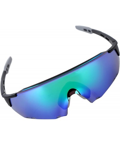 Polarized Sports Glasses, Wind Proof Lightweight Photochromic Sports Sunglasses Clear View for Fishing Black Green $13.94 Des...