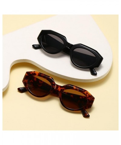 Hip-hop Small Frame Sunglasses Retro Men and Women Outdoor Vacation Sun Shades (Color : D, Size : Medium) Medium B $16.53 Des...