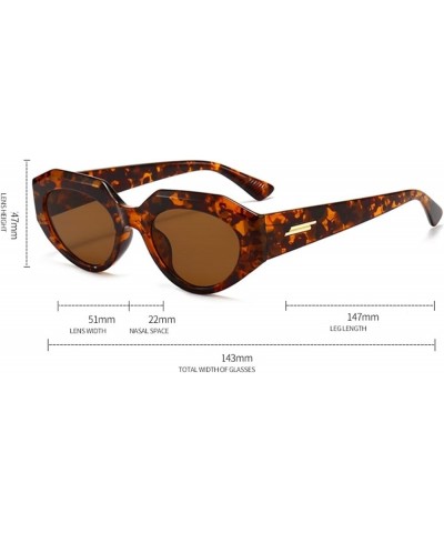 Hip-hop Small Frame Sunglasses Retro Men and Women Outdoor Vacation Sun Shades (Color : D, Size : Medium) Medium B $16.53 Des...