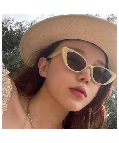 Cat Eye Fashion Street Shooting Women Decorative Outdoor Vacation Sunglasses E $13.17 Designer