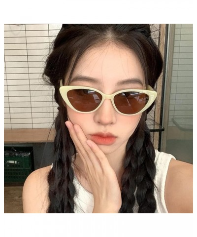 Cat Eye Fashion Street Shooting Women Decorative Outdoor Vacation Sunglasses E $13.17 Designer