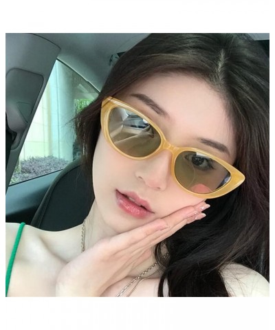 Cat Eye Fashion Street Shooting Women Decorative Outdoor Vacation Sunglasses E $13.17 Designer