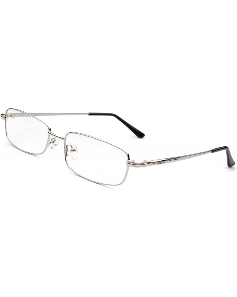 Metal Frame Nearsighted Myopia Glasses -1.00 Titanium Alloy Distance Glasses -4 Silvery $18.43 Designer